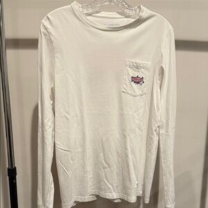 Vineyard Vines White Long Sleeve Kids Tee